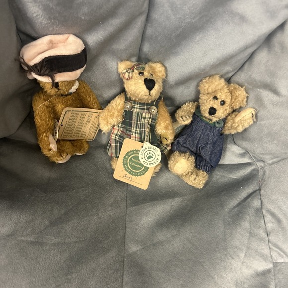 Boyds Bears Other - Boyds Bears HUCK BECKY CHANEL  6" Bear Lot Of 3. With Tags